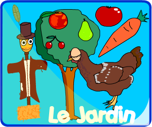 Jeux dans le jardin