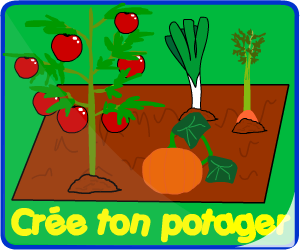 Jeu de cration de potager